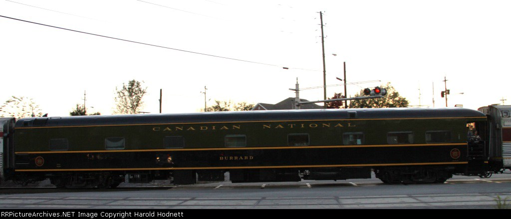 Private passenger car on AAPRCO special train 956